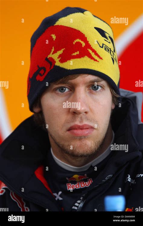 German Formula One Driver Sebastian Vettel Of Red Bull Is Pictured