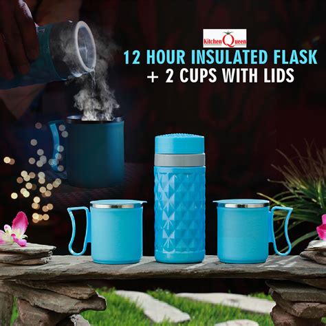 Buy Hours Hot Cold Insulated Flask Cups With Lids Online At Best Price In India On