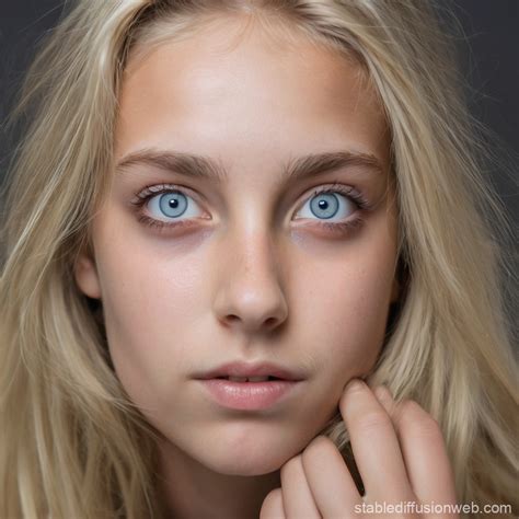 Une Jeune Femme Blonde Stable Diffusion Online