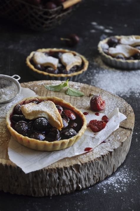 Cherry Almond Tarts My Easy Cooking