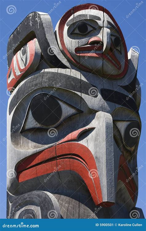 Haida Totem Pole Royalty-Free Stock Photography | CartoonDealer.com ...