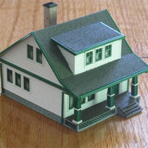 Download free STL file HO Scale Lasalle House • 3D printable template ・ Cults