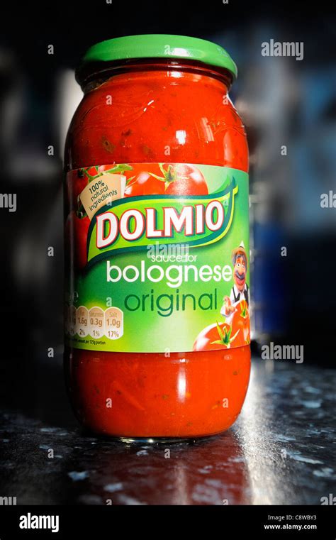 dolmio sauce for bolognese original english uk packaging Stock Photo ...