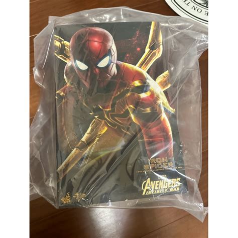 Hot Toys MMS482 鋼鐵蜘蛛人 蝦皮購物