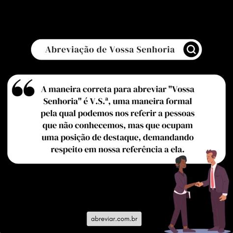 Abreviatura De Vossa Excelencia - Abreviação De Vossa Excelência – HKJDML