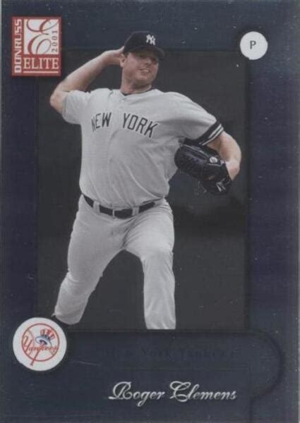 Donruss Elite Roger Clemens For Sale Online Ebay