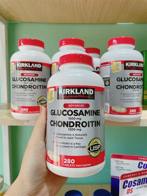 thuoc bo khop glucosamine chondroitin sulfate kirkland  vinacine
