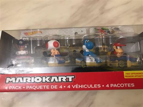 Mario Kart Mariokart Figure 超級瑪利歐兄弟 孖寶兄弟 賽車 任天堂 Nintendo wii switch Hotwheels Hot wheels 風火輪 正版