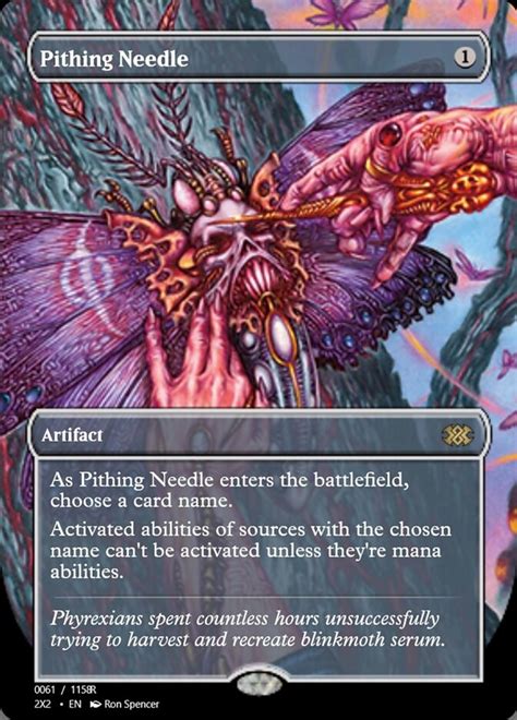 Pithing Needle · Magic Online Promos (PRM) #102335 · Scryfall Magic: The Gathering Search