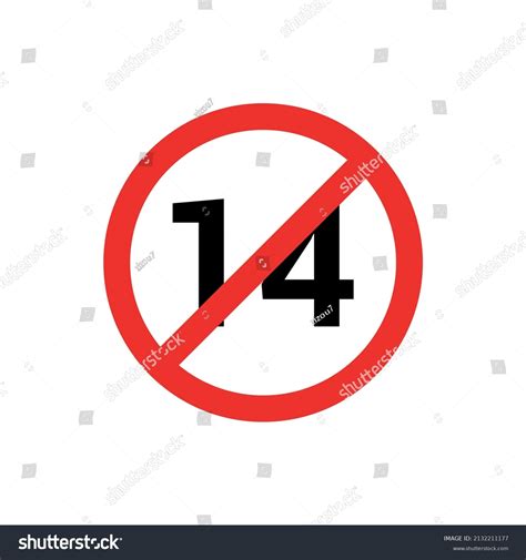 14 Fourteen Plus Round Sign Vector Stock Vector (Royalty Free ...
