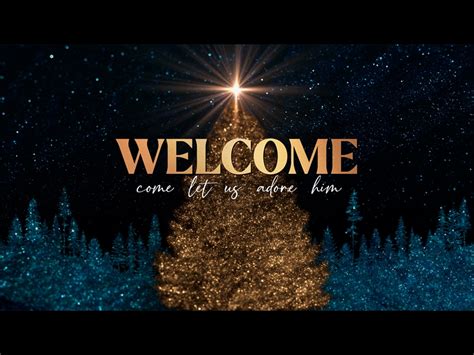 Sparkling Christmas Welcome Life Scribe Media Worshiphouse Media