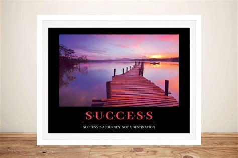 Buy A Framed Success Inspirational Poster Print Quality Wall Art Cairns