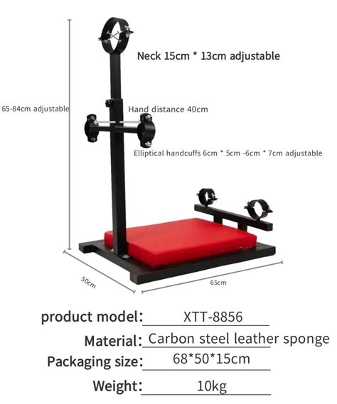 Foot Fetish Cuffs Slaves Abnormal Props Fixed Restraint Punishment Kneeling Rack Sex Toys For