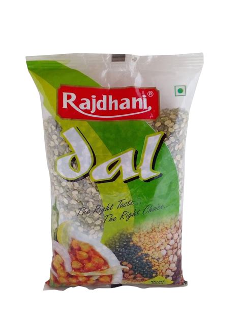 Rajdhani Pulses Moong Chilka 500g Pouch Amazon In Grocery