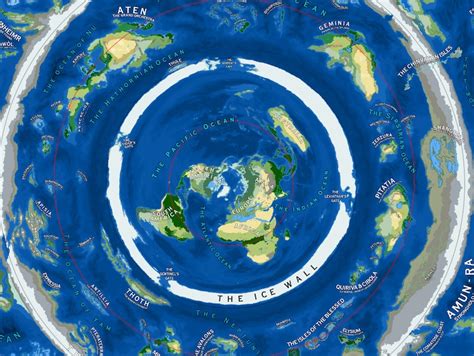 V20 The World Beyond The Ice Wall Hi Res Digital Download Flat Earth