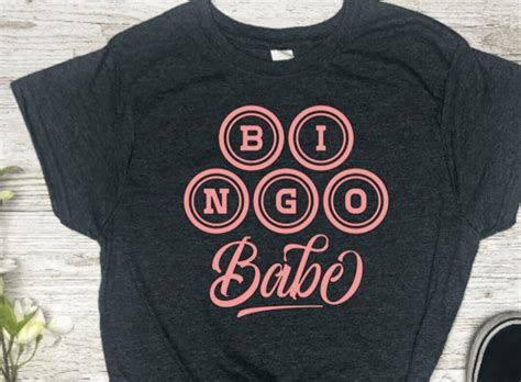 Diy Iron On Decal Bingo Babe Etsy