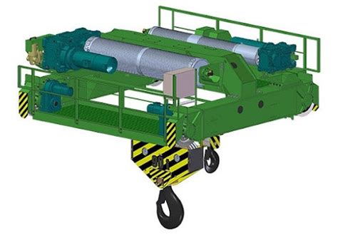 Крановые тележки – виды, устройство и конструкция, технические ...
