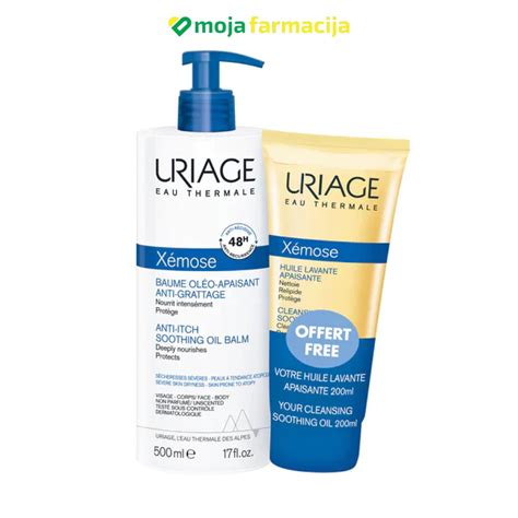 URIAGE Xemose set ( emolijentni balzam 500ml + ulje 200 ml ) – Moja ...