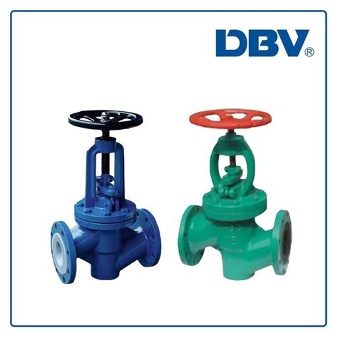 Pfa Ptfe Lined Globe Valve Globe Valves