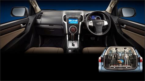 All New Isuzu MU-X: New Isuzu MU-X Interior Pictures