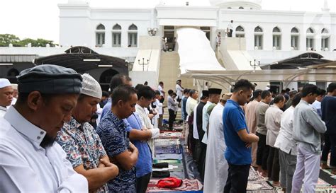 Shalat Idul Adha Di Masjid Agung Al Azhar Foto Liputan