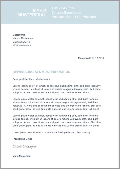 bewerbung word vorlage gratis bewerbungsschreiben bewerbung schreiben bewerbung