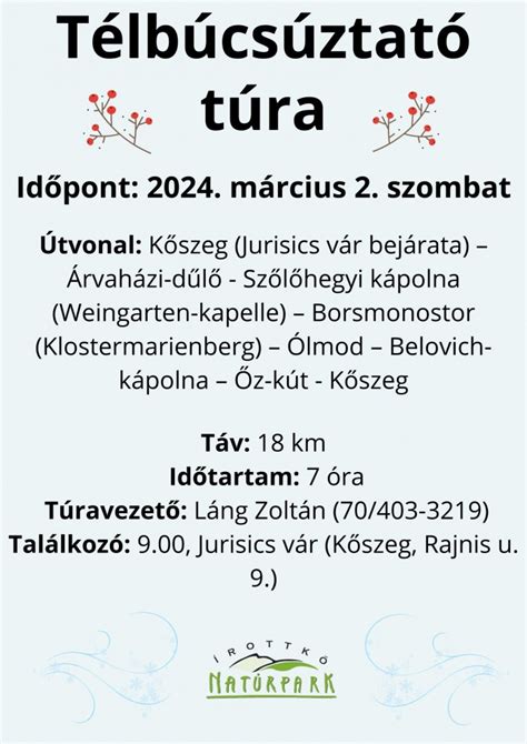 Programok Turizmus Nyit Lap K Szeg