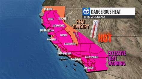 Excessive Heat Warning In Bay Area This Weekend With Dangerous Temps