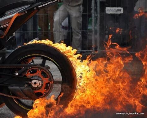 Картинки мотоцикл огонь (64 фото)