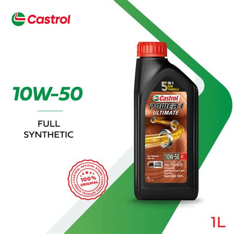 Castrol Power1 Ultimate Superbike 10w 50 1l Lazada