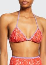 Diane Von Furstenberg Moss Bikini Top Matching Items Bergdorf Goodman