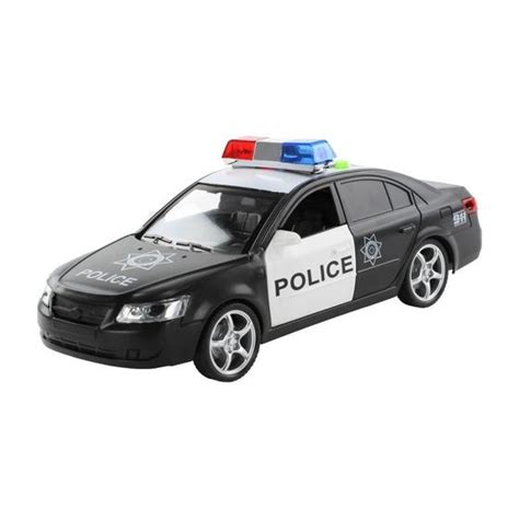 Brinquedo Infantil Carro De Policia Som E Luz Bbr Toys Carrinho