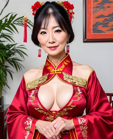Erotic Chinese MILF Photography Captivating Illustrations Of Mature