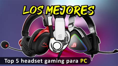 Top Los Mejores Auriculares Gaming Para Pc Al Mbricos