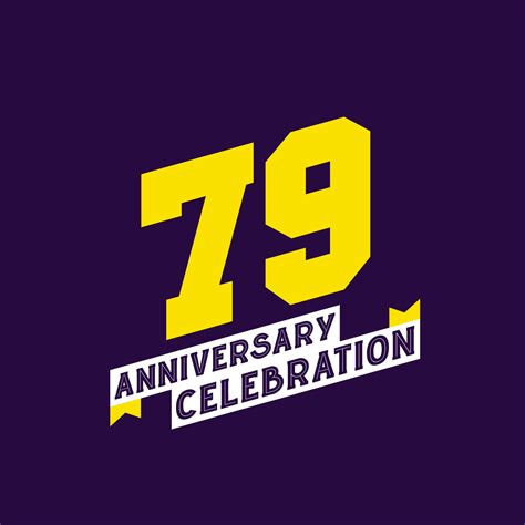 anniversary celebration vector design  years anniversary