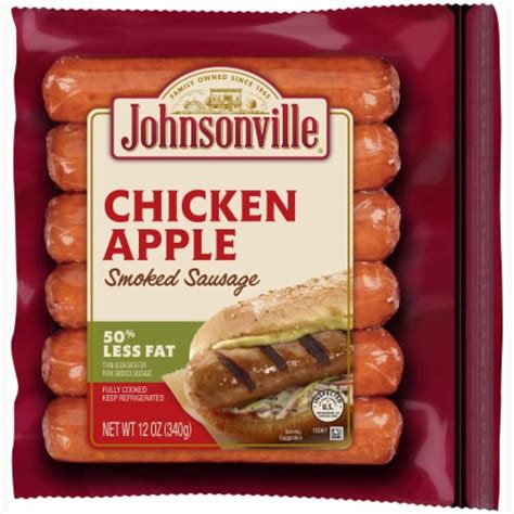 Johnsonville® Apple Chicken Smoked Sausage 12 Oz Fred Meyer