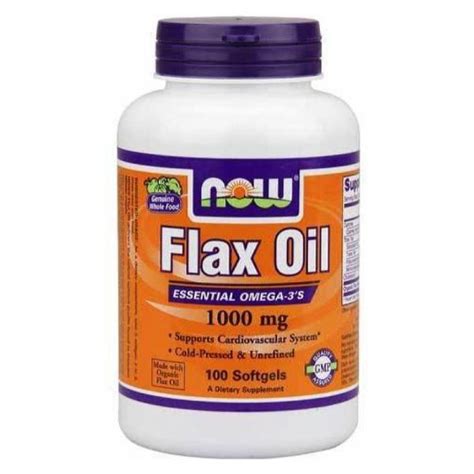 Urban Now Foods Flax Oil Mg Softgels Urban