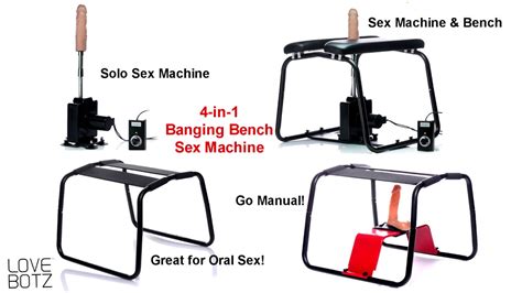 LoveBotz 4 In 1 Banging Bench With Sex Machine YouTube