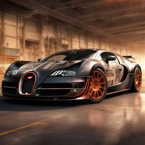 Premium AI Image | The Bugatti Veyron Super Sport the World's Fastest ...