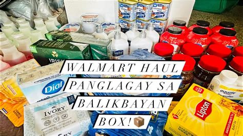 Walmart Haul Pang Lagay Sa Balikbayan Boxes Para Sa Pamilya Pilipinas