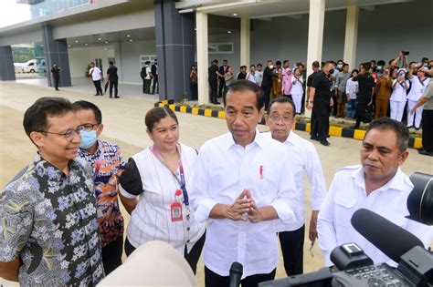 Sekretariat Kabinet Republik Indonesia Peninjauan Rumah Sakit Umum