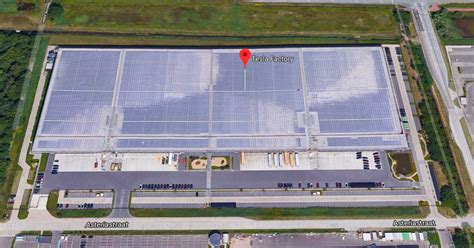 Teslas Tilburg Factory Gets A New Massive Solar Array Electrek