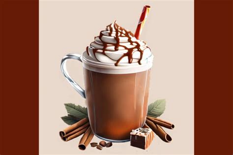 Pumpkin Spice Hot Chocolate Graphic By IndigoCreations Creative Fabrica