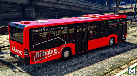 Mercedes Citaro Bizkaibus And Bilbobus Template Gta Mods