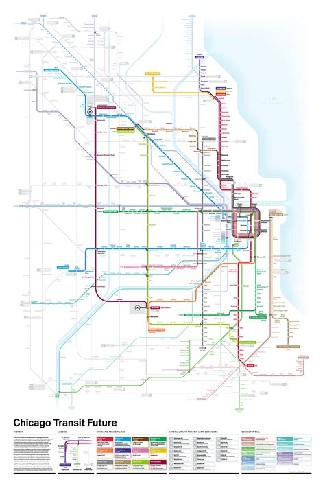 Transit Maps: Fantasy Map: Chicago Transit Future by Michael Tyznik