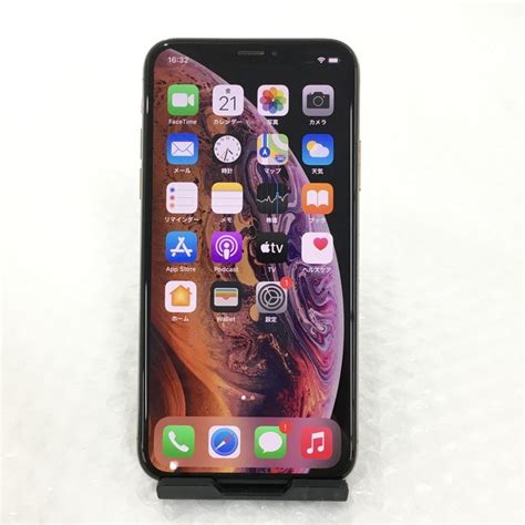 Yahooオークション 【ajau3067】apple Iphone Xs A2098 Mte22ja