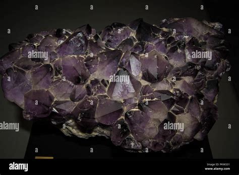 pink Fluorite mineral gem in Finland Tankavaara Museum old ancient ...