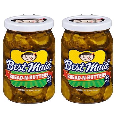 Best Maid Pickles Of Texas 2 Pack Bundled By Louisiana Pantry Bread N Butter Pickles 16oz