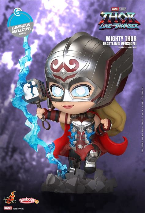 Hot Toys THOR LOVE AND THUNDER COSBABY S BOBBLE HEAD