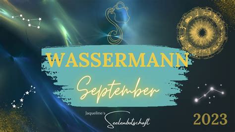 Wassermann September Deine Intuition F Hrt Dich Du Bist Besch Tzt